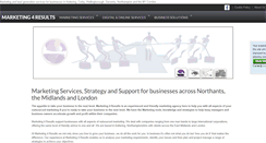 Desktop Screenshot of marketing-4-results.co.uk